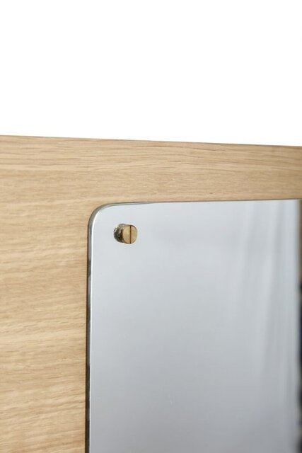 Hubsch Wandspiegel mit Anschlagtafel Hubsch Wandspiegel mit Anschlagtafel