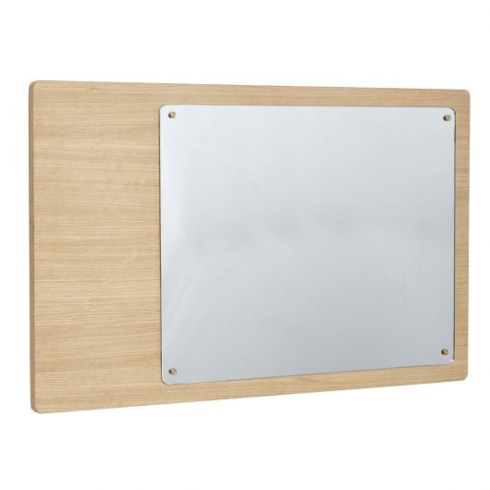 Hubsch Wall mirror with notice board