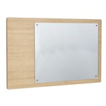 Hubsch Miroir mural avec tableau d'affichage Hubsch Miroir mural avec tableau d'affichage