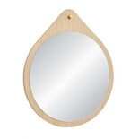 Hubsch Wall mirror around oak - natural