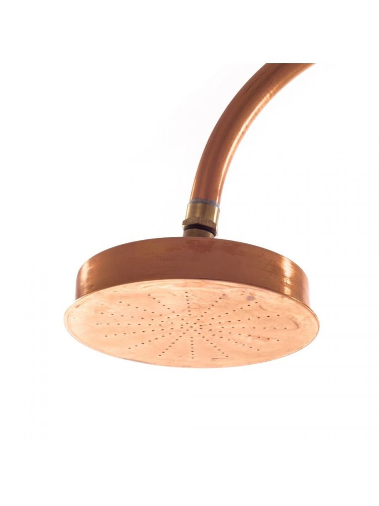 Seletti Douche d'extérieur Aquart - cuivre / béton Seletti Douche d'extérieur Aquart - cuivre / béton