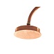 Seletti Aquart Outdoor shower - copper / concrete Seletti Aquart Outdoor shower - copper / concrete