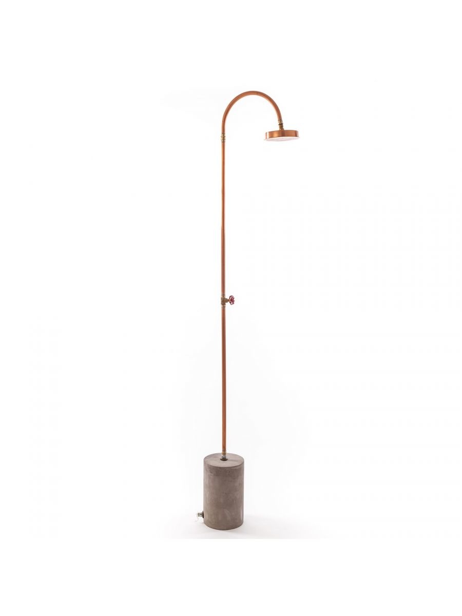 Seletti Aquart buitendouche - koper/beton