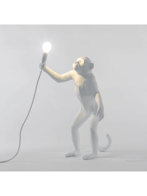 Seletti Monkey lampe stående - hvit Seletti Monkey lampe stående - hvit