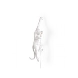 Seletti Lampe singe suspendue à gauche - blanc
