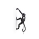 Seletti Monkey lamp hanging right - zwart Seletti Monkey lamp hanging right - zwart