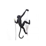 Seletti Lampada Monkey appesa a destra - nera