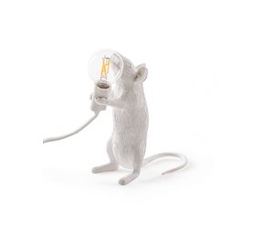 Seletti Lampe souris debout - blanc Seletti Lampe souris debout - blanc