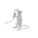 Seletti Mouse lamp standing - wit Seletti Mouse lamp standing - wit