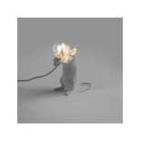 Seletti Mouse lamp standing - white