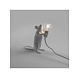 Seletti Mouse lamp standing - wit Seletti Mouse lamp standing - wit