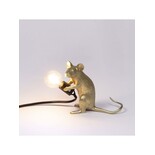Seletti Mouse lamp mac - goud