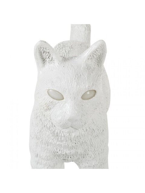 Seletti Jobby the cat lamp - white Seletti Jobby the cat lamp - white