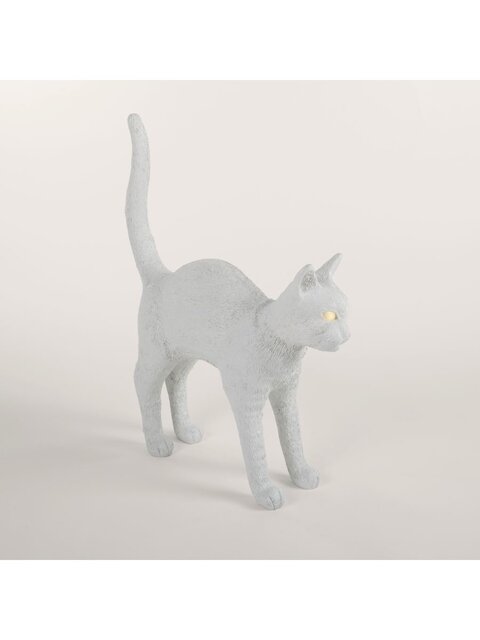 Seletti Jobby the cat lamp - wit Seletti Jobby the cat lamp - wit