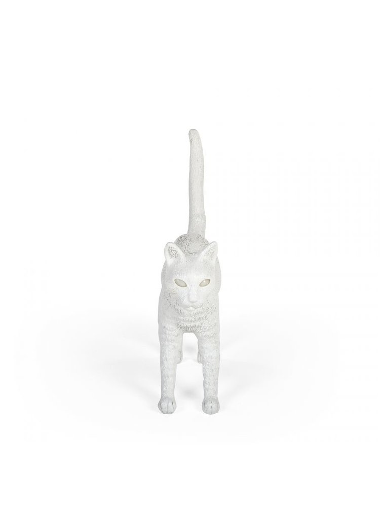 Seletti Jobby the cat lamp - wit Seletti Jobby the cat lamp - wit