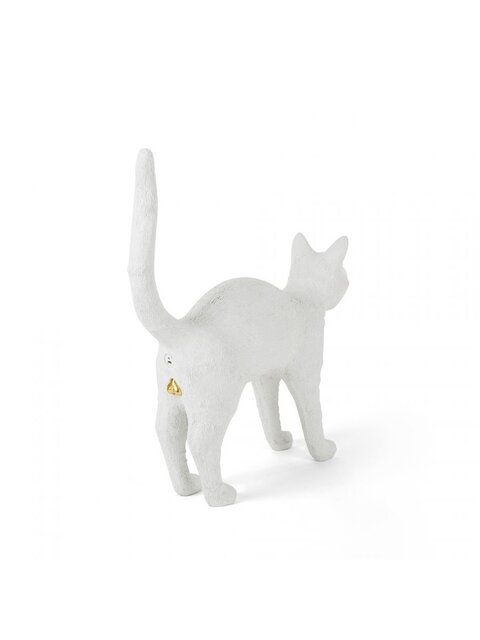 Seletti Jobby the cat lamp - wit Seletti Jobby the cat lamp - wit