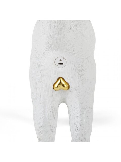 Seletti Lámpara jobby the cat - blanco