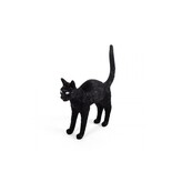 Seletti Jobby the cat lamp - black