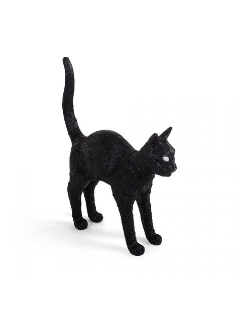 Seletti Lampe Jobby le chat - noir