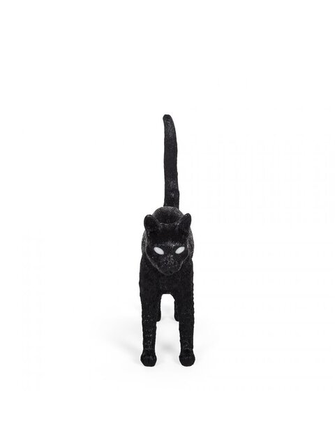 Seletti Lampe Jobby le chat - noir