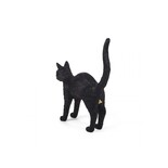 Seletti Jobby the cat lamp - black