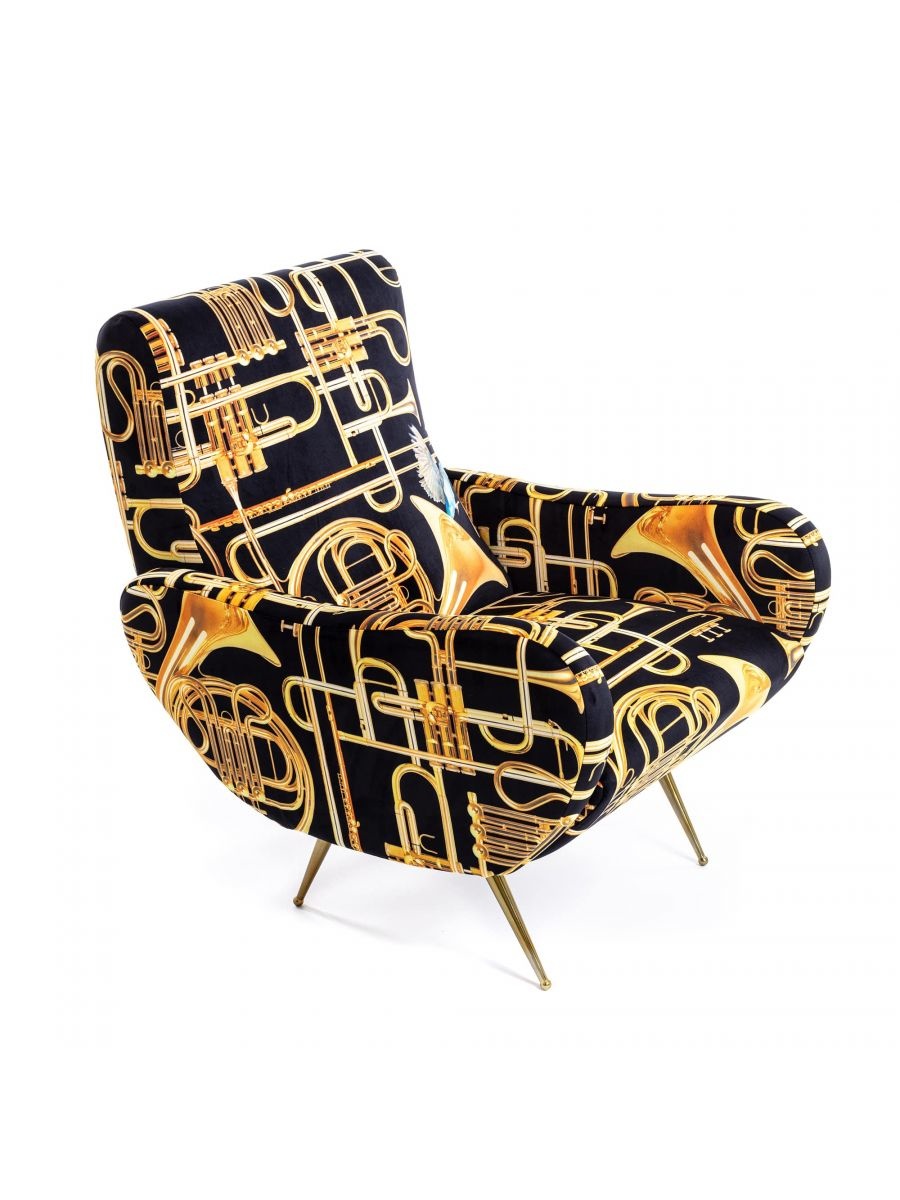 Seletti Armchair trumpets