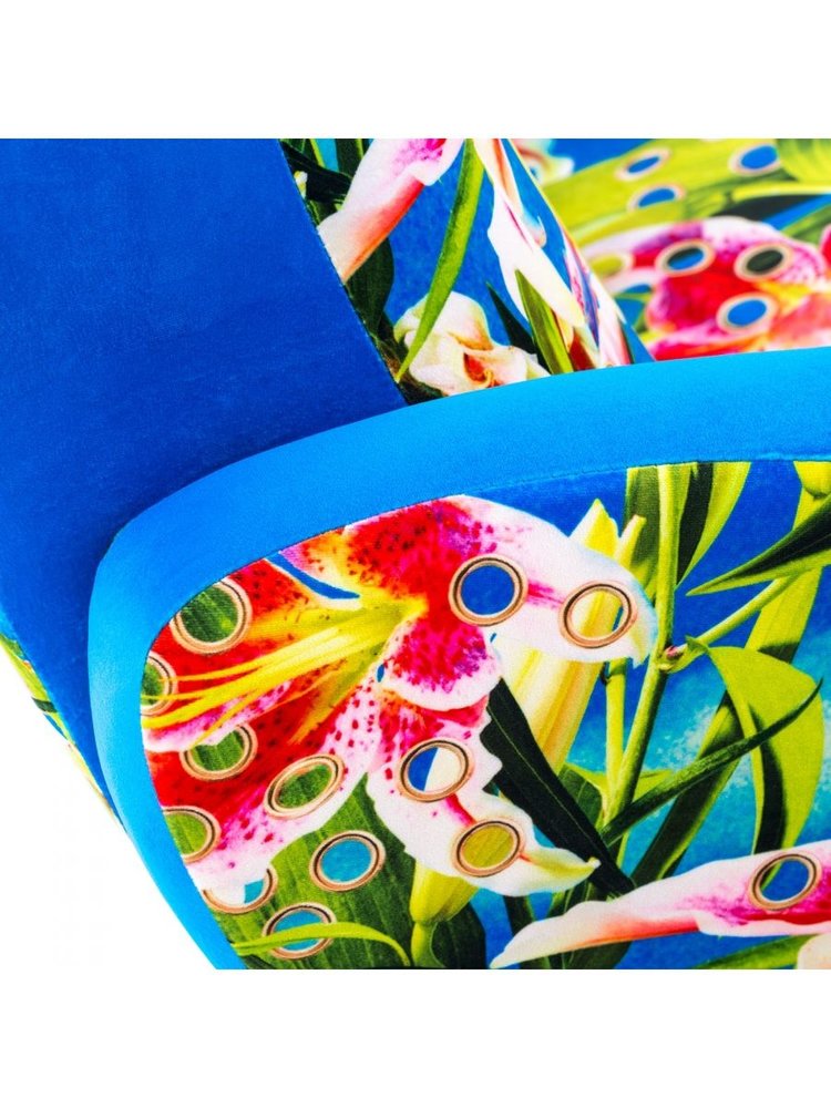 Seletti Poltroncina fiori con fori Seletti Poltroncina fiori con fori
