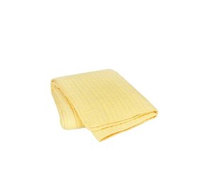Broste Copenhagen Plaid Sena - Polaire dorée jaune Broste Copenhagen Plaid Sena - Polaire dorée jaune