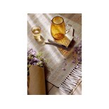 Broste Copenhagen Henny Teppich 70x140cm - hellgrau / gelb Broste Copenhagen Henny Teppich 70x140cm - hellgrau / gelb