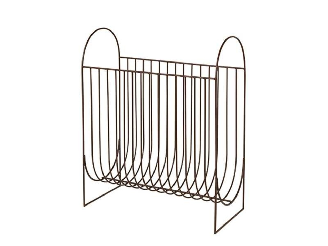 Broste Copenhagen Maggie magasinholder - aubergine