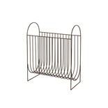 Broste Copenhagen Maggie magazine holder - aubergine