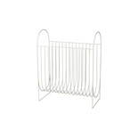 Broste Copenhagen Maggie magazine holder - light gray Broste Copenhagen Maggie magazine holder - light gray