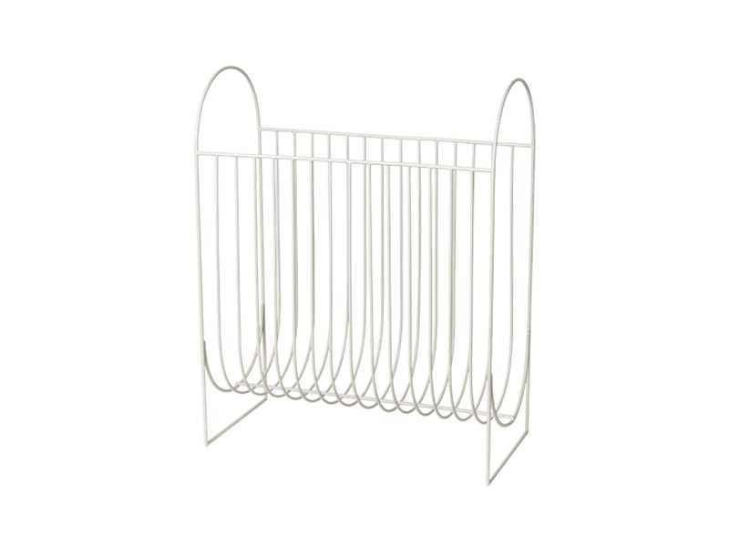 Broste Copenhagen Porte-revues Maggie - gris clair