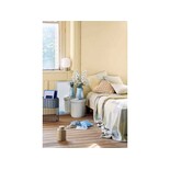 Broste Copenhagen Patch bedsprei - banana yellow/blue