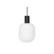 Broste Copenhagen Lolly hanglamp zwart - Ø27XH42cm Broste Copenhagen Lolly hanglamp zwart - Ø27XH42cm