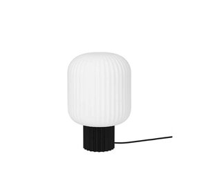 Broste Copenhagen Lampe de table Lolly noire - Ø20XH30cm Broste Copenhagen Lampe de table Lolly noire - Ø20XH30cm