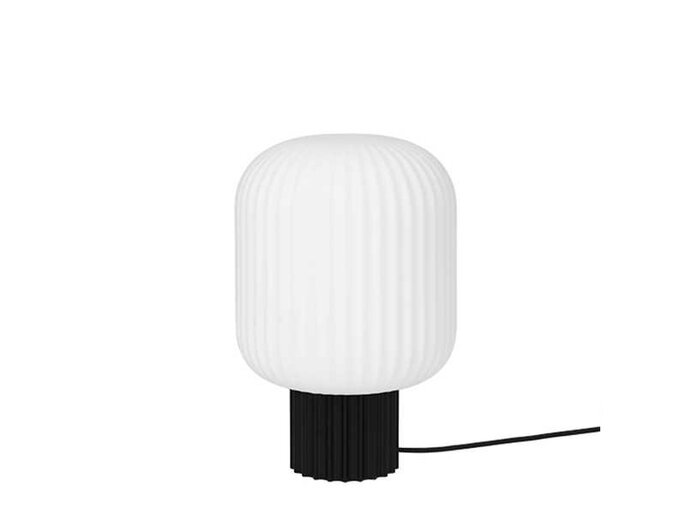 Broste Copenhagen Lampada da tavolo Lolly nera - Ø20XH30cm