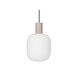 Broste Copenhagen Lolly Hängelampe Sand - Ø27XH42cm Broste Copenhagen Lolly Hängelampe Sand - Ø27XH42cm
