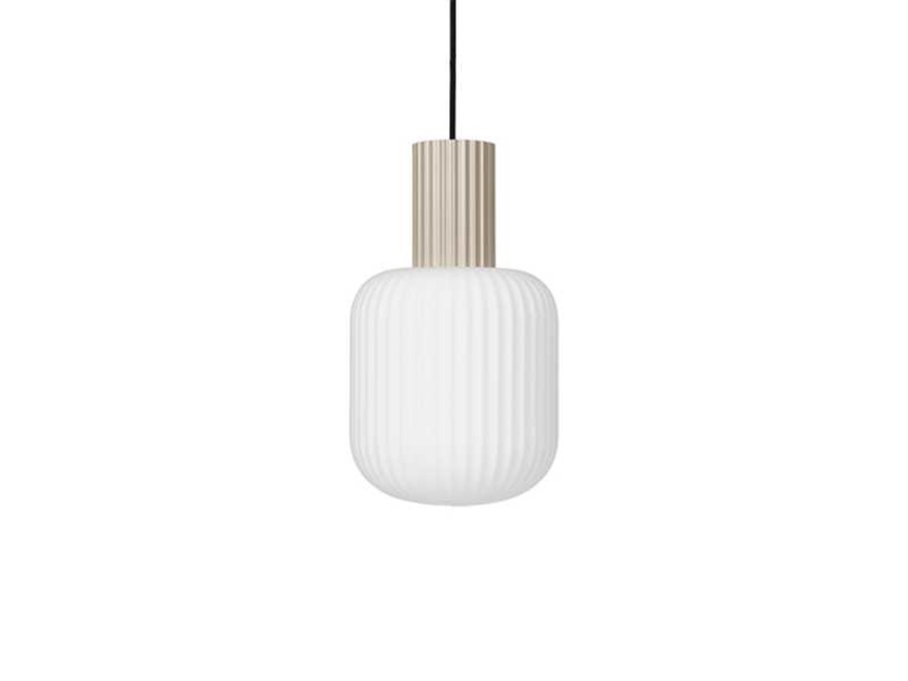 Broste Copenhagen Lolly hanging lamp sand - Ø20XH34cm Broste Copenhagen Lolly hanging lamp sand - Ø20XH34cm