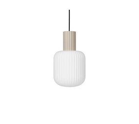 Broste Copenhagen Lolly hängande lampa sand - Ø20XH34cm Broste Copenhagen Lolly hängande lampa sand - Ø20XH34cm
