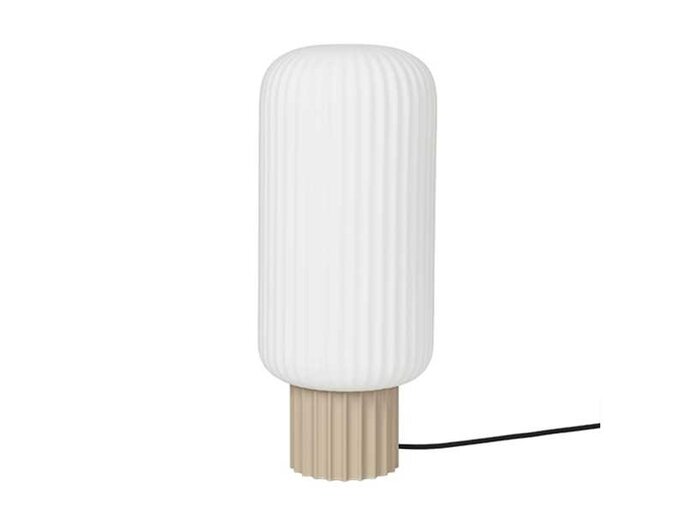 Broste Copenhagen Lolly bordslampa sand - Ø16XH39cm