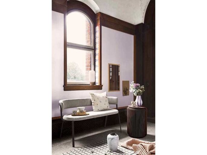 Broste Copenhagen Tenna espejo melocotón - W46XL78XH3,3CM