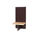 Broste Copenhagen Tenna wandplank aubergine - W26XL20XH52CM Broste Copenhagen Tenna wandplank aubergine - W26XL20XH52CM
