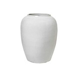 Broste Copenhagen Ray Bodenvase - cremeweiß