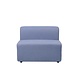 Lagoon sofa module chair - light blue Lagoon sofa module chair - light blue