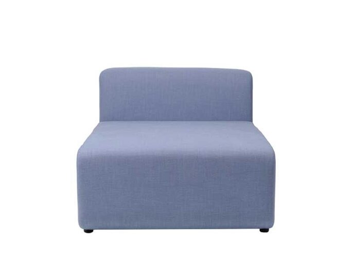 Broste Copenhagen Modulo chaise longue Lagoon - azzurro Broste Copenhagen Modulo chaise longue Lagoon - azzurro