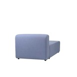 Broste Copenhagen Lagoon module chaise longue - lichtblauw