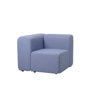 Broste Copenhagen Lagoon sofa modul hjørne til højre - lyseblå Broste Copenhagen Lagoon sofa modul hjørne til højre - lyseblå