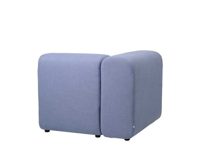Broste Copenhagen Modulo divano Lagoon angolare destro - azzurro