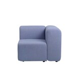 Broste Copenhagen Lagoon bank module hoek links - lichtblauw